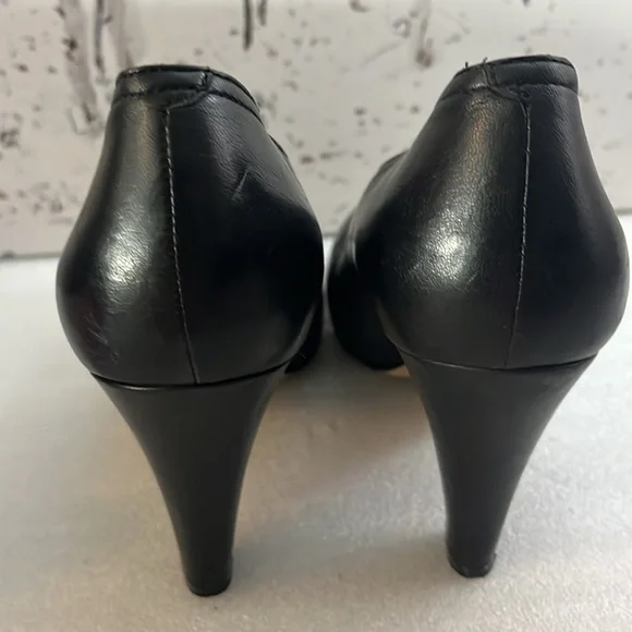 See by Chloe Black Lace Up Heels Pumps Sz 41 - Picture 7 of 14